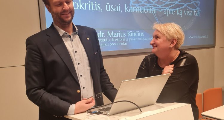 NKLA iniciatyva aktualias žinutes apie krūties ir sėklidžių vėžį onkologai pristatė CORE verslo centre